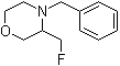 3-(Fluoromethyl)-4-(phenylmethyl)morpholine molecular structure (CAS 1359655-99-4)