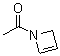 结构式 CAS# 136911-46-1, 1-乙酰基-1,2-二氢氮杂环丁二烯