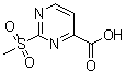 结构式 CAS# 1370411-46-3, 2-(甲基磺酰基)-4-嘧啶羧酸