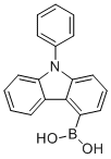 structure of CAS# 1370555-65-9, (9-Phenyl-9H-carbazol-4-yl)boronic acid
