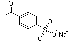 结构式 CAS# 13736-22-6, 苯甲醛-4-磺酸钠