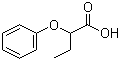 structure of CAS# 13794-14-4, 2-Phenoxybutyric acid