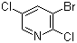 结构式 CAS# 138006-41-4, 2,5-二氯-3-溴吡啶