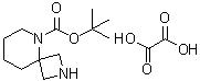 2,5-Diazaspiro[3.5]nonane-5-carboxylic acid 1,1-dimethylethyl ester ethanedioate (1:1) molecular structure (CAS 1408076-07-2)