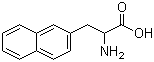 结构式 CAS# 14108-60-2, DL-3-(2-萘基)丙氨酸