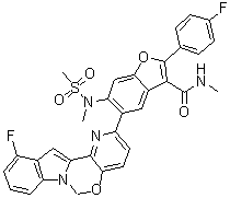 结构式 CAS# 1426960-33-9, MK 8876