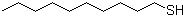 1-Decanethiol molecular structure (CAS 143-10-2)