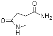 结构式 CAS# 14466-21-8, 5-氧代吡咯烷-3-甲酰胺