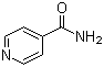 结构式 CAS# 1453-82-3, 4-吡啶甲酰胺; 异烟酰胺