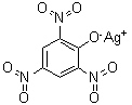 Silver picrate molecular structure (CAS 146-84-9)