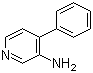 结构式 CAS# 146140-99-0, 4-苯基吡啶-3-胺
