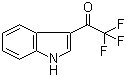 2,2,2-Trifluoro-1-(1H-indol-3-yl)-1-ethanone molecular structure (CAS 14618-45-2)