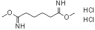 结构式 CAS# 14620-72-5, 二亚胺代己二酸二甲酯二盐酸盐