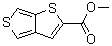 结构式 CAS# 14630-09-2, 噻吩并[3,4-b]噻吩-2-羧酸甲酯