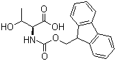 Fmoc-L-allo-threonine molecular structure (CAS 146306-75-4)