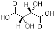 structure of CAS# 147-71-7, D-Tartaric acid;(2S,3S)-(-)-Tartaric acid; D(-)-Threaric acid; D(-)-Dihydroxysuccinic acid