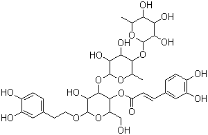 结构式 CAS# 147396-01-8, 紫茎女贞苷 A