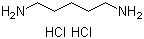 structure of CAS# 1476-39-7, Pentamethylenediamine dihydrochloride;1,5-Pentanediammonium dichloride; Cadaverine dihydrochloride; Cadaverine hydrochloride; Cadaverinium dichloride