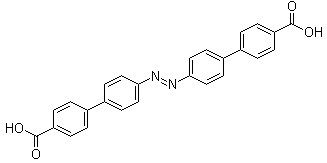 4',4'''-偶氮二联苯-4-羧酸分子结构 (CAS 148-85-6)