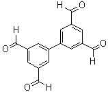 structure of CAS# 150443-85-9, [1,1'-Biphenyl]-3,3',5,5'-tetracarbaldehyde