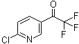 1-(6-Chloropyridin-3-yl)-2,2,2-trifluoroethanone molecular structure (CAS 150698-72-9)