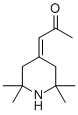结构式 CAS# 150710-72-8, Calyxamine B; 1-(2,2,6,6-四甲基-4-亚哌啶基)-2-丙酮