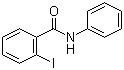 structure of CAS# 15310-01-7, Benodanil;2-Iodobenzanilide; 2-Iodobenzoic acid anilide; BAS 3170; BAS 31700F; BAS 31702F; BAS 31708F; BAS 31709; BAS 3170F; BAS 3172F; BASF 31709F; Benefit; Calirus; NSC 100499; o-Iodobenzanilide