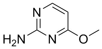 2-Amino-4-methoxypyrimidine molecular structure (CAS 155-90-8)