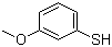 结构式 CAS# 15570-12-4, 3-甲氧基苯硫酚
