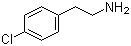structure of CAS# 156-41-2, 4-Chlorophenethylamine;2-(4-Chlorophenyl)ethylamine