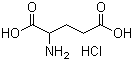 DL-Glutamic acid hydrochloride molecular structure (CAS 15767-75-6)