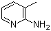 2-Amino-3-picoline molecular structure (CAS 1603-40-3)
