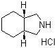 structure of CAS# 161829-92-1, (3aR,7aS)-rel-Octahydro-1H-isoindole hydrochloride