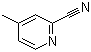2-Cyano-4-methylpyridine molecular structure (CAS 1620-76-4)