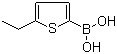 结构式 CAS# 162607-16-1, 5-乙基噻吩-2-硼酸