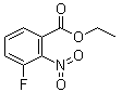 3-Fluoro-2-nitrobenzoic acid ethyl ester molecular structure (CAS 163077-89-2)