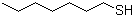 structure of CAS# 1639-09-4, 1-Heptanethiol;n-Heptyl mercaptan