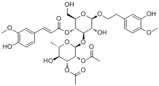 Clerodenoside A molecular structure (CAS 164022-75-7)