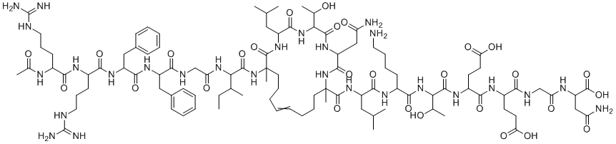结构式 CAS# 1652561-87-9, Sah-sos1A