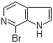 结构式 CAS# 165669-35-2, 7-溴-1H-吡咯并[2,3-c]吡啶