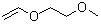 structure of CAS# 1663-35-0, 2-Methoxyethyl vinyl ether;NSC 2143; Vinyl 2-methoxyethyl ether