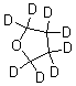 structure of CAS# 1693-74-9, Perdeuterotetrahydrofuran;Tetrahydrofuran-d8