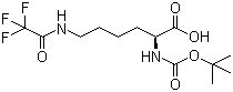 N2-[(1,1-Dimethylethoxy)carbonyl]-N6-(2,2,2-trifluoroacetyl)-L-lysine molecular structure (CAS 16965-06-3)