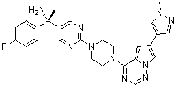 结构式 CAS# 1703793-34-3, BLU 285
