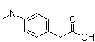 结构式 CAS# 17078-28-3, 4-(二甲基氨基)苯乙酸