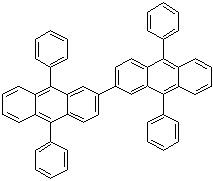 9,9',10,10'-Tetraphenyl-2,2'-bianthracene molecular structure (CAS 172285-72-2)