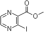 structure of CAS# 173290-17-0, Methyl 3-iodopyrazine-2-carboxylate