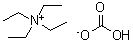 结构式 CAS# 17351-61-0, 碳酸氢四乙铵