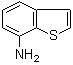 结构式 CAS# 17402-91-4, 苯并[b]噻吩-7-胺