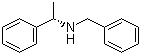 结构式 CAS# 17480-69-2, (S)-(-)-N-苄基-alpha-甲基苄胺; (S)-(-)-N-苄基-1-苯乙胺